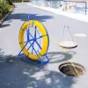 Guia de cabos Extralink Pilot 3,8 mm 25 m fibra ótica FRP amarelo