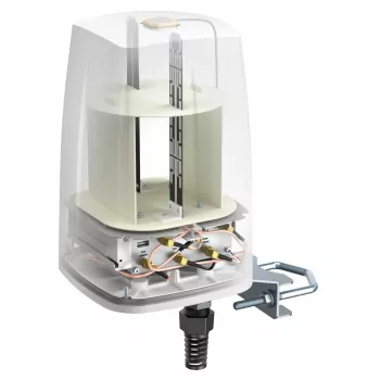 Antena de rede omnidirecional QuWireless QuSpot PoE/LAN 4 dBi, 0,694–6 GHz, polarização vertical