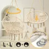 Cadeira suspensa Koala Hammock BLACK FOREST 80x60 cm Ecru – tecido perfurado