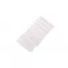 Elemento de vedação de meia-cana Extralink manga de proteção 60 mm, branco, poliamida, 1 unid.