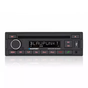 Autorrádio Blaupunkt Barcelona 200 DAB BT preto 160 W Bluetooth