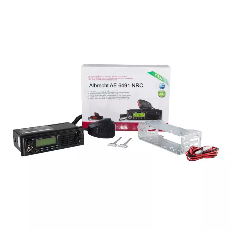 Rádio CB para automóvel Albrecht AE 6491 NRC