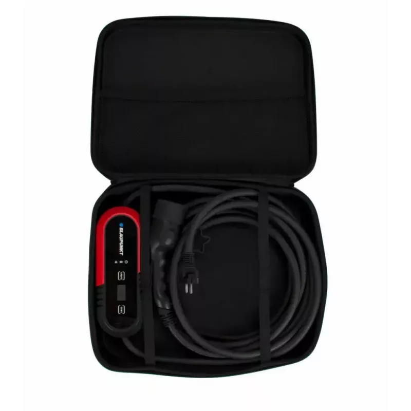 Estação de carregamento de chão Blaupunkt P1PM2T2 preta em plástico 3700W cabo de 8m