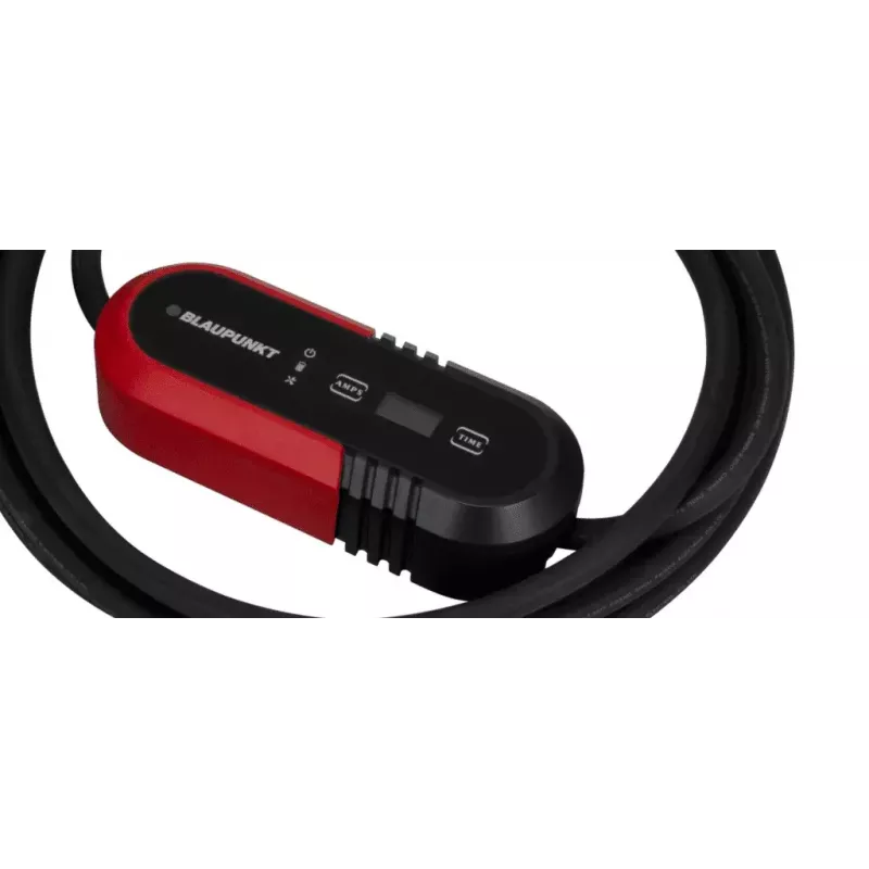 Estação de carregamento de chão Blaupunkt P1PM2T2 preta em plástico 3700W cabo de 8m