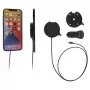 Suporte ativo Brodit 216324 para telemóvel smartphone preto