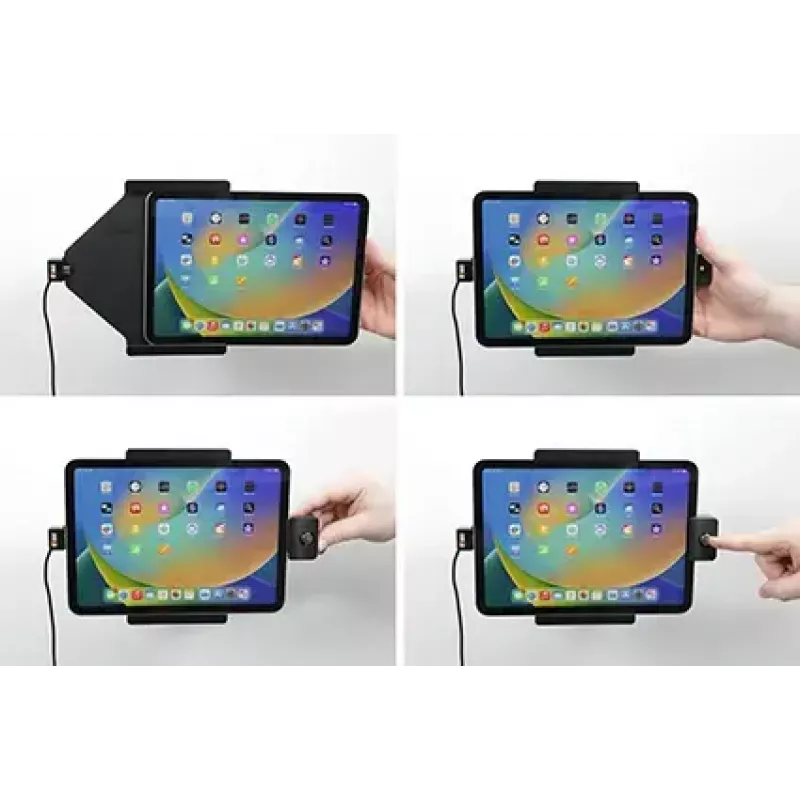 Suporte ativo Brodit 736339 para tablet/UMPC preto interior de automóvel