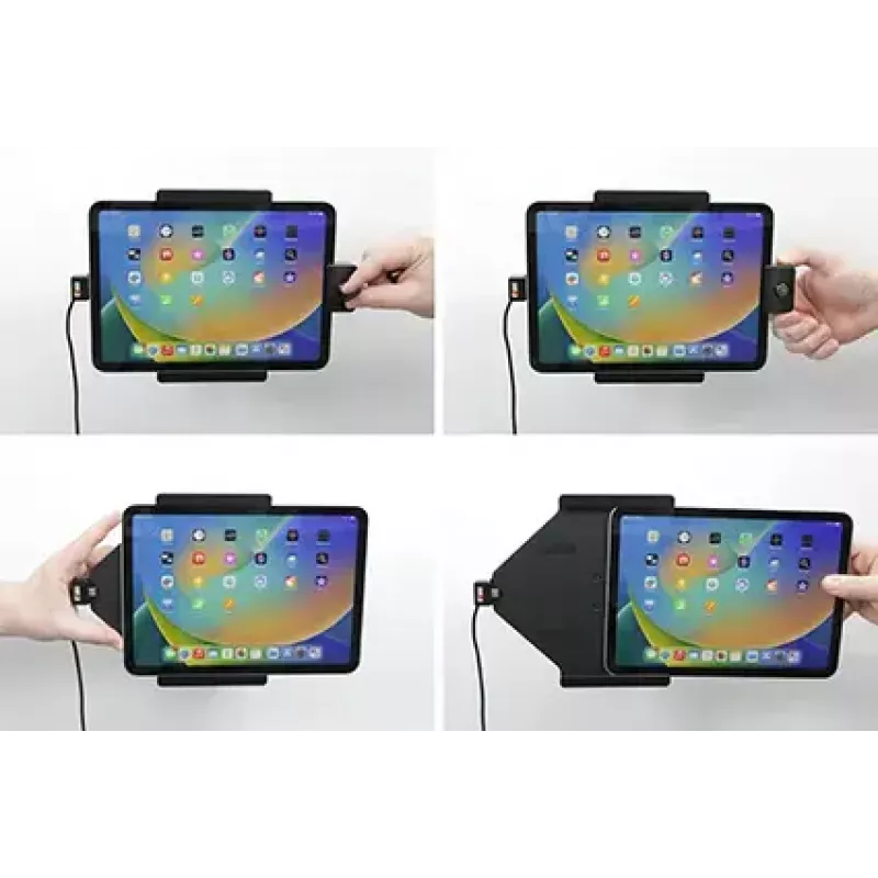 Suporte ativo Brodit 736339 para tablet/UMPC preto interior de automóvel