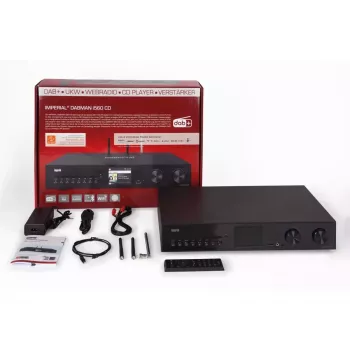 Rádio internet Imperial DABMAN i560 CD Digital 60W DAB+
