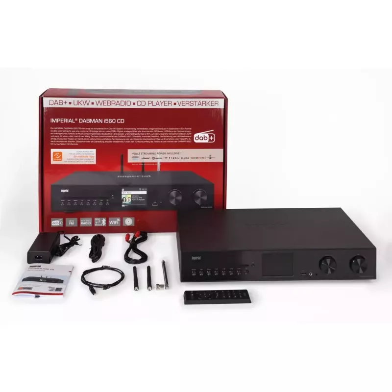 Rádio internet Imperial DABMAN i560 CD Digital 60W DAB+