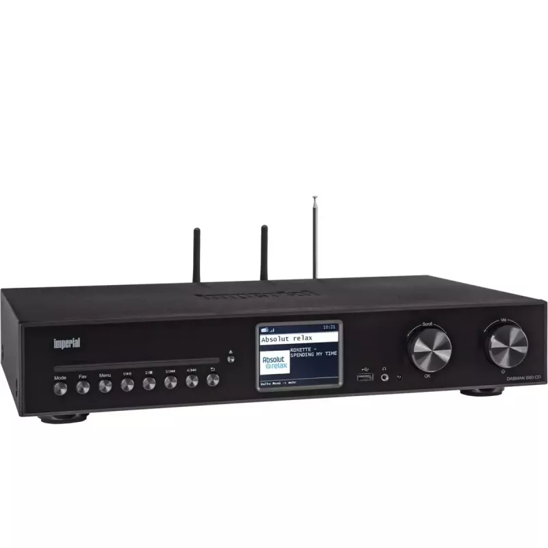 Rádio internet Imperial DABMAN i560 CD Digital 60W DAB+
