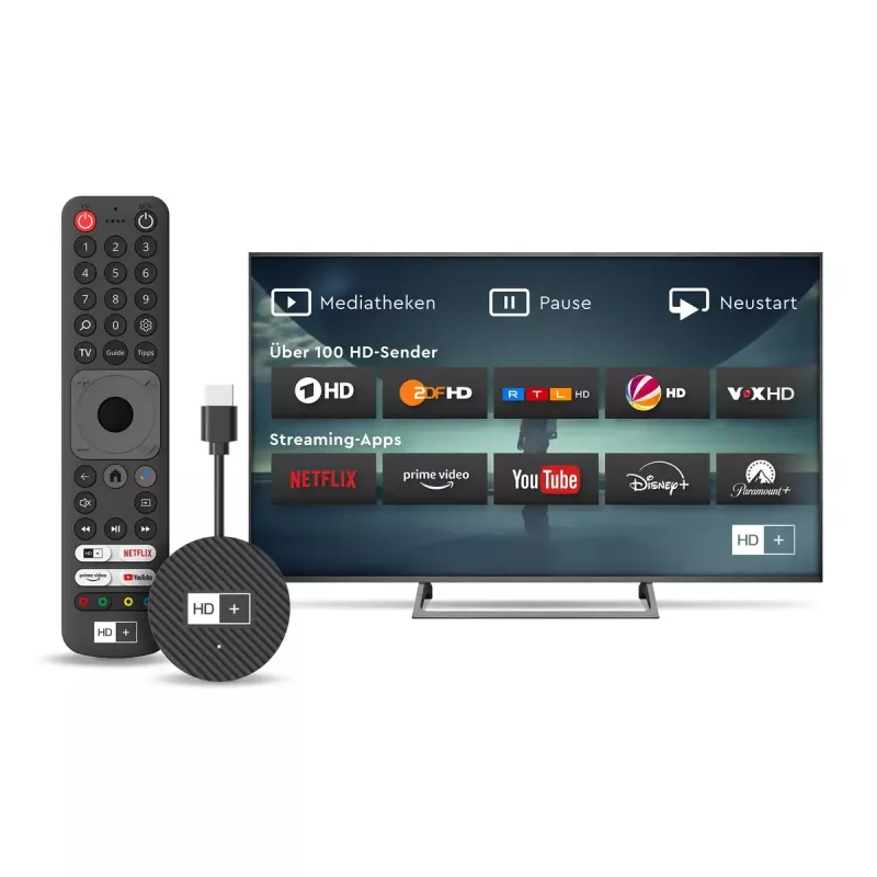 Dongle HD+ Smart TV HDMI 4K Ultra HD Android preto 32GB
