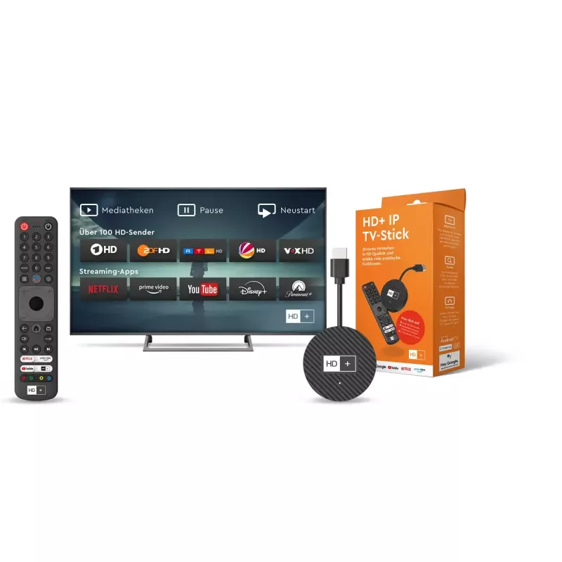 Dongle HD+ Smart TV HDMI 4K Ultra HD Android preto 32GB