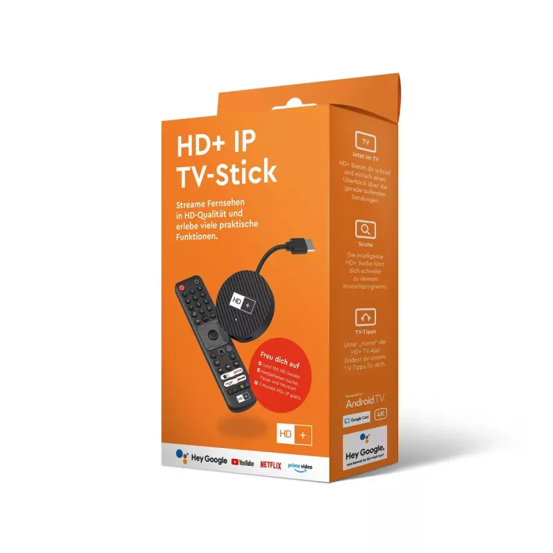Dongle HD+ Smart TV HDMI 4K Ultra HD Android preto 32GB