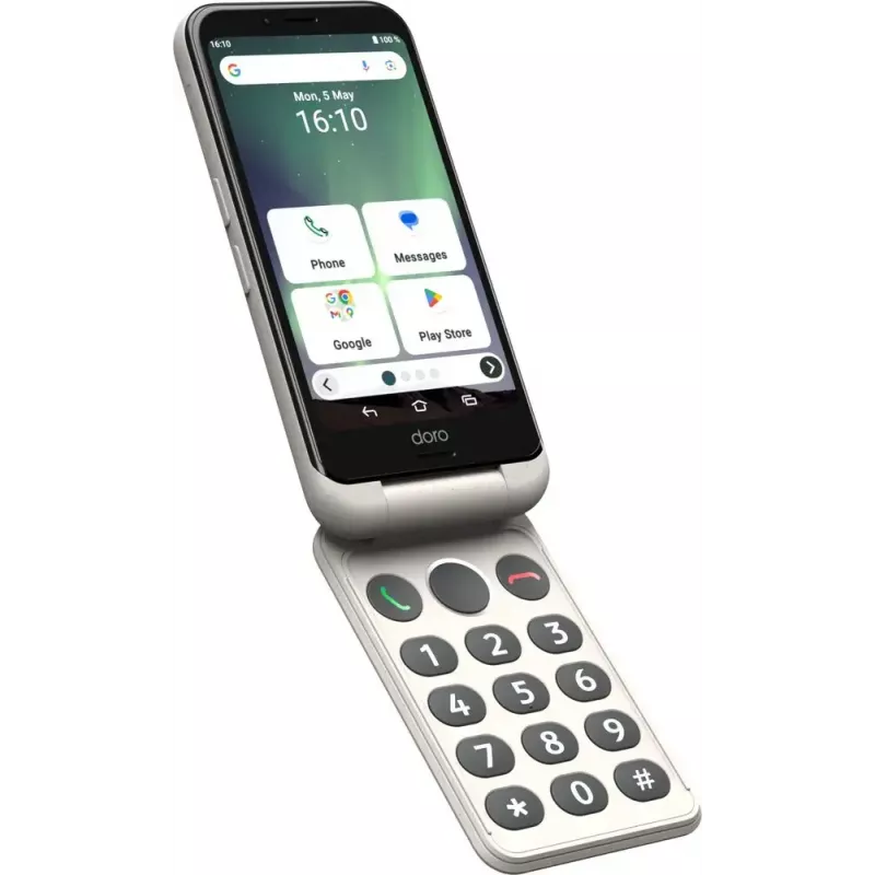 Smartphone Doro Aurora A20 4.5 polegadas 4 GB 64 GB preto branco