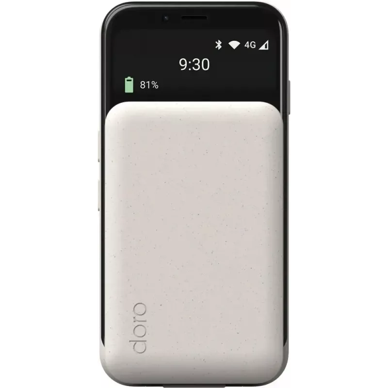 Smartphone Doro Aurora A20 4.5 polegadas 4 GB 64 GB preto branco