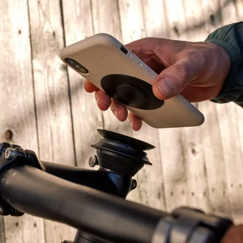 Fidlock Vacuum Uni Phone Patch adaptador autocolante, preto