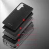 Capa para telemóvel Nevox StyleShell NYLO Samsung Galaxy S24 Plus preta 16,8 cm