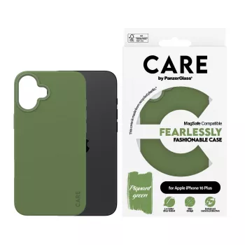Capa PanzerGlass CARE™ by ® Verde com MagSafe iPhone 16 Plus, Capa, Apple, Apple - iPhone 16 Plus, Verde