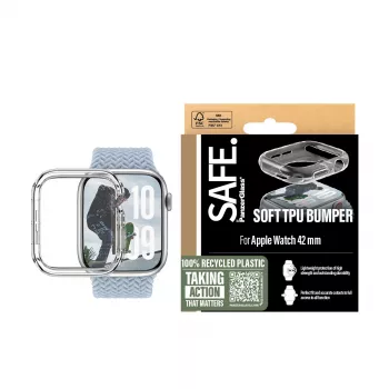 Bumper TPU PanzerGlass SAFE. by ® transparente Apple Watch Series 11 | 10 | 42 mm