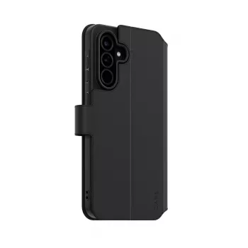 Carteira com capa PanzerGlass Samsung Galaxy A26 5G preto com suporte
