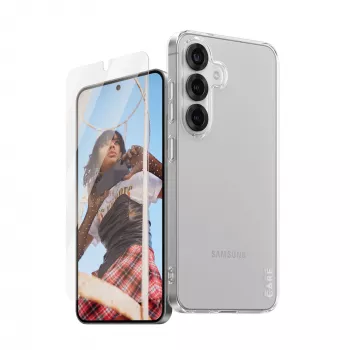 PanzerGlass CARE by Fashion conjunto 2 em 1 Samsung Galaxy S25