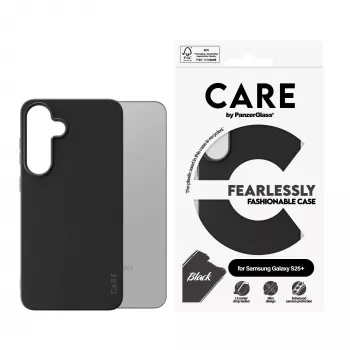 Capa PanzerGlass CARE™ de ® preta Samsung Galaxy S25+