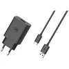Motorola TurboPower 33W Auscultadores, headset, telemóvel, smartphone preto carregamento rápido CA interior
