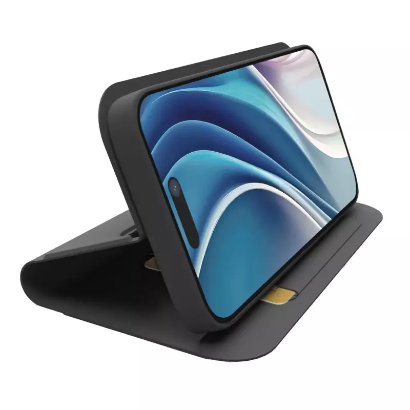 Capa carteira SBS TEWALIP1763PK para iPhone 17 Pro preta com função de suporte