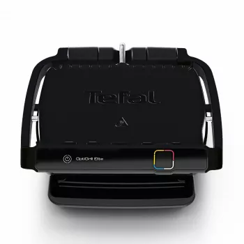 Grelhador de contacto Tefal OptiGrill Elite GC7508 preto termoplástico retangular