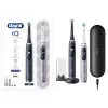 Escova de dentes rotativa-oscilante Oral-B iO 80363731 preto prateado adulto cuidados gengivas sensível branqueamento