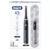 Escova de dentes rotativa-oscilante Oral-B iO 80363731 preto prateado adulto cuidados gengivas sensível branqueamento