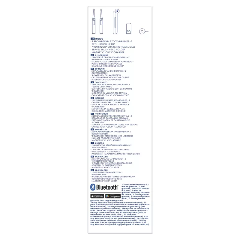 Escova de dentes rotativa-oscilante Oral-B iO 80363731 preto prateado adulto cuidados gengivas sensível branqueamento