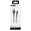 Cabo Lightning para USB-A SBS Mobile TECABLEUSBIP589K – 1 m, USB 2.0, preto