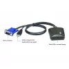 Adaptador de consola KVM USB para portátil ATEN CV211 Crash Cart