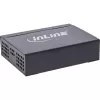 Switch de rede Gigabit InLine 5 portas, 1 Gb/s, desktop, caixa metálica, sem ventoinha