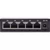 Switch de rede Gigabit InLine 5 portas, 1 Gb/s, desktop, caixa metálica, sem ventoinha