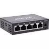 Switch de rede Gigabit InLine 5 portas, 1 Gb/s, desktop, caixa metálica, sem ventoinha