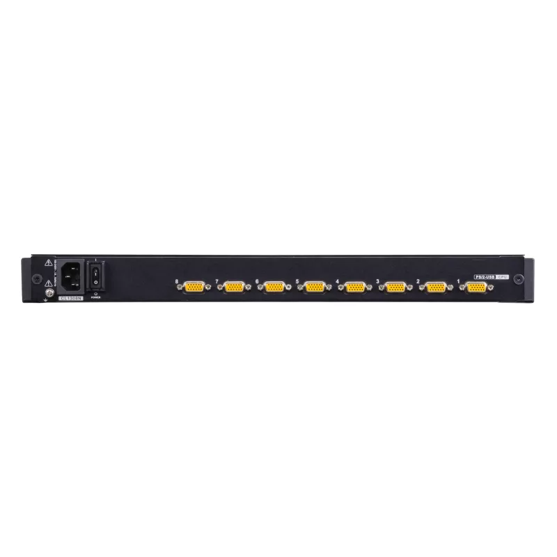 KVM-Switch ATEN CL1308N para rack preto PS/2 USB VGA 1U