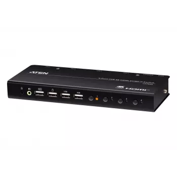 Switch KVMP ATEN 4 portas USB 4K HDMI teclado rato vídeo USB