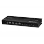 Switch KVMP ATEN 4 portas USB 4K HDMI teclado rato vídeo USB