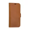 Capa tipo carteira dbramante1928 Lynge iPhone 15 Pro castanha