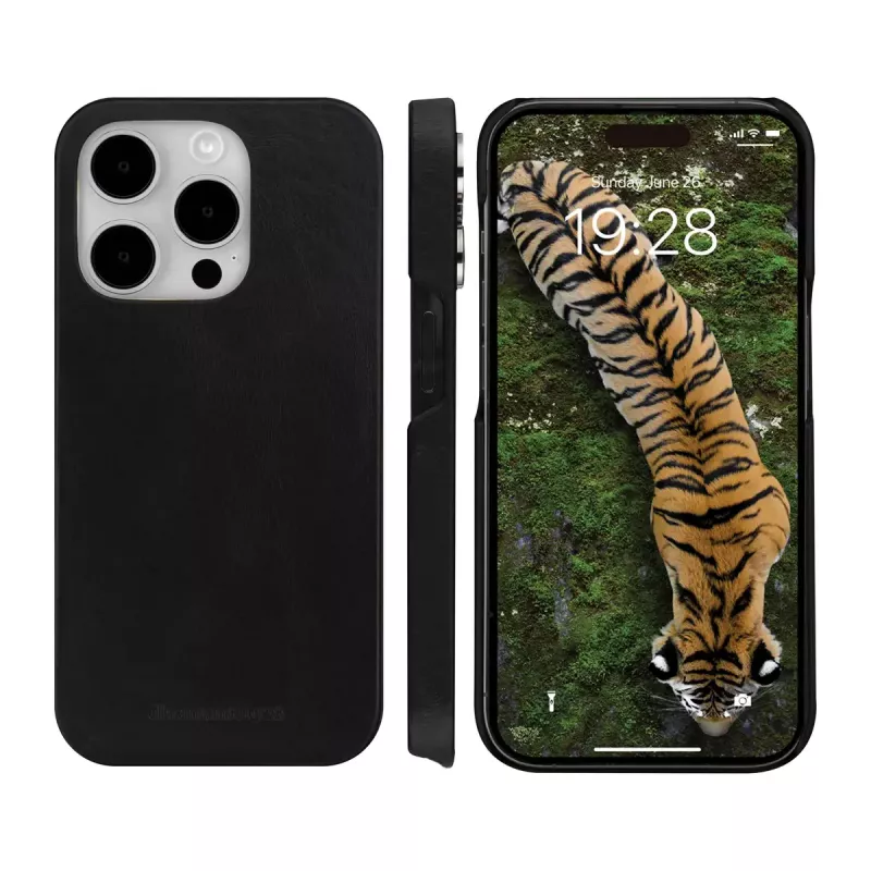 Capa tipo carteira dbramante1928 Lynge iPhone 15 Pro preto