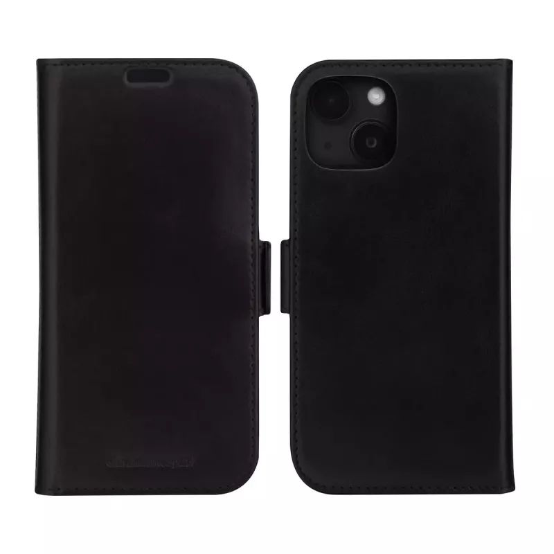 Capa tipo carteira dbramante1928 Lynge iPhone 15 Plus preto