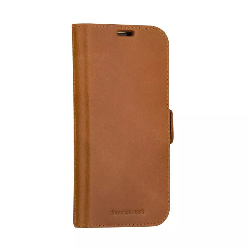 Capa tipo carteira dbramante1928 Lynge iPhone 15 Plus castanho