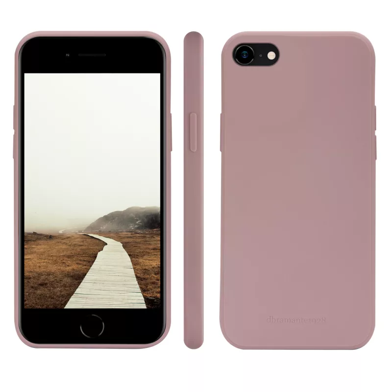 Capa dbramante1928 Greenland iPhone SE/8/7 Pink Sand