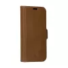 dbramante1928 Lynge LY61GT001181 capa flip para Apple iPhone 12/12 Pro, em pele granulada, castanho-claro