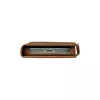dbramante1928 Lynge LY61GT001181 capa flip para Apple iPhone 12/12 Pro, em pele granulada, castanho-claro