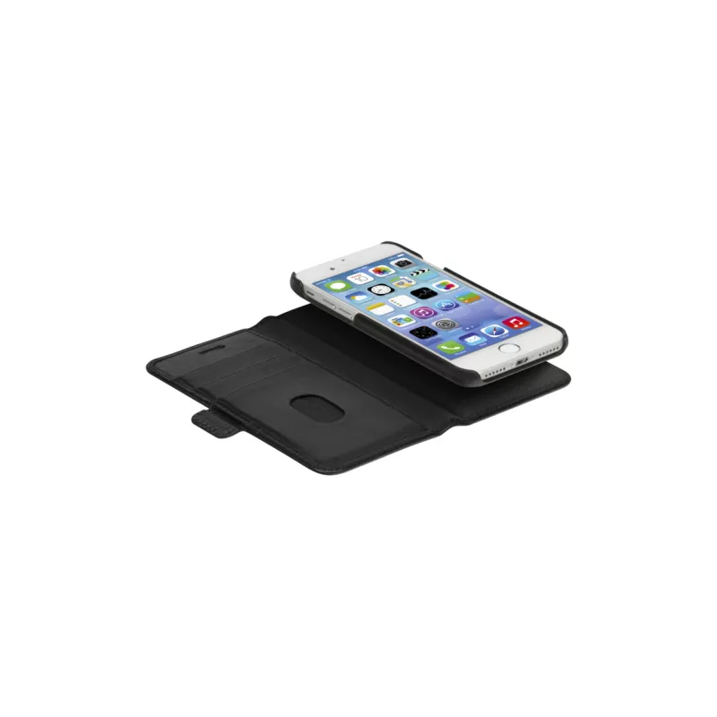 Capa tipo carteira dbramante1928 Lynge iPhone SE/8/7/6 Series preto