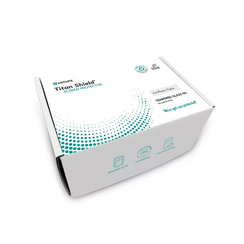eSTUFF ES501411-50BULK Proteção de ecrã/parte traseira para telemóvel Proteção de ecrã transparente para Apple 1 unid.