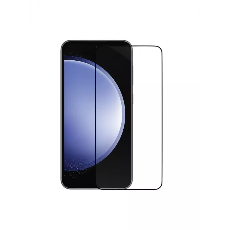 dbramante1928 eco-shield Galaxy S23 FE Preto Edge Proteção de ecrã em vidro temperado resistente a riscos